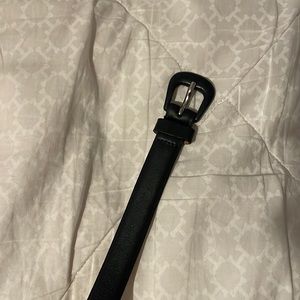 Talbots Slim Black Belt